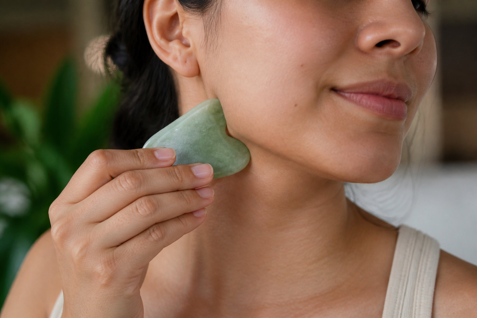 Exercices et massages pour sculpter ton visage